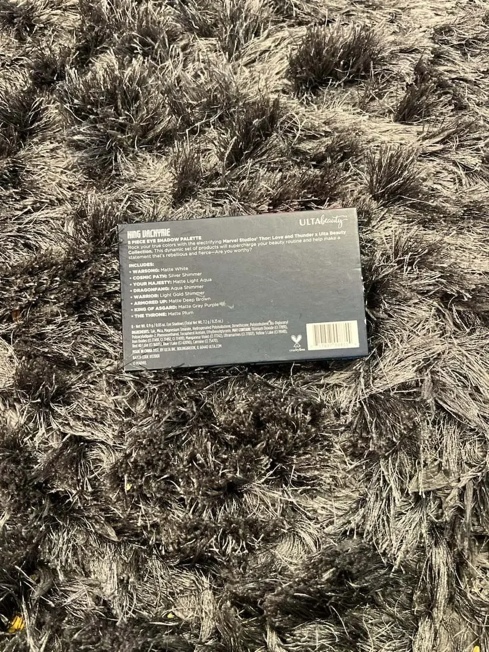 Ulta Beauty x Thor Love and Thunder King Valkyrie 8 Piece Eye Shadow Palette